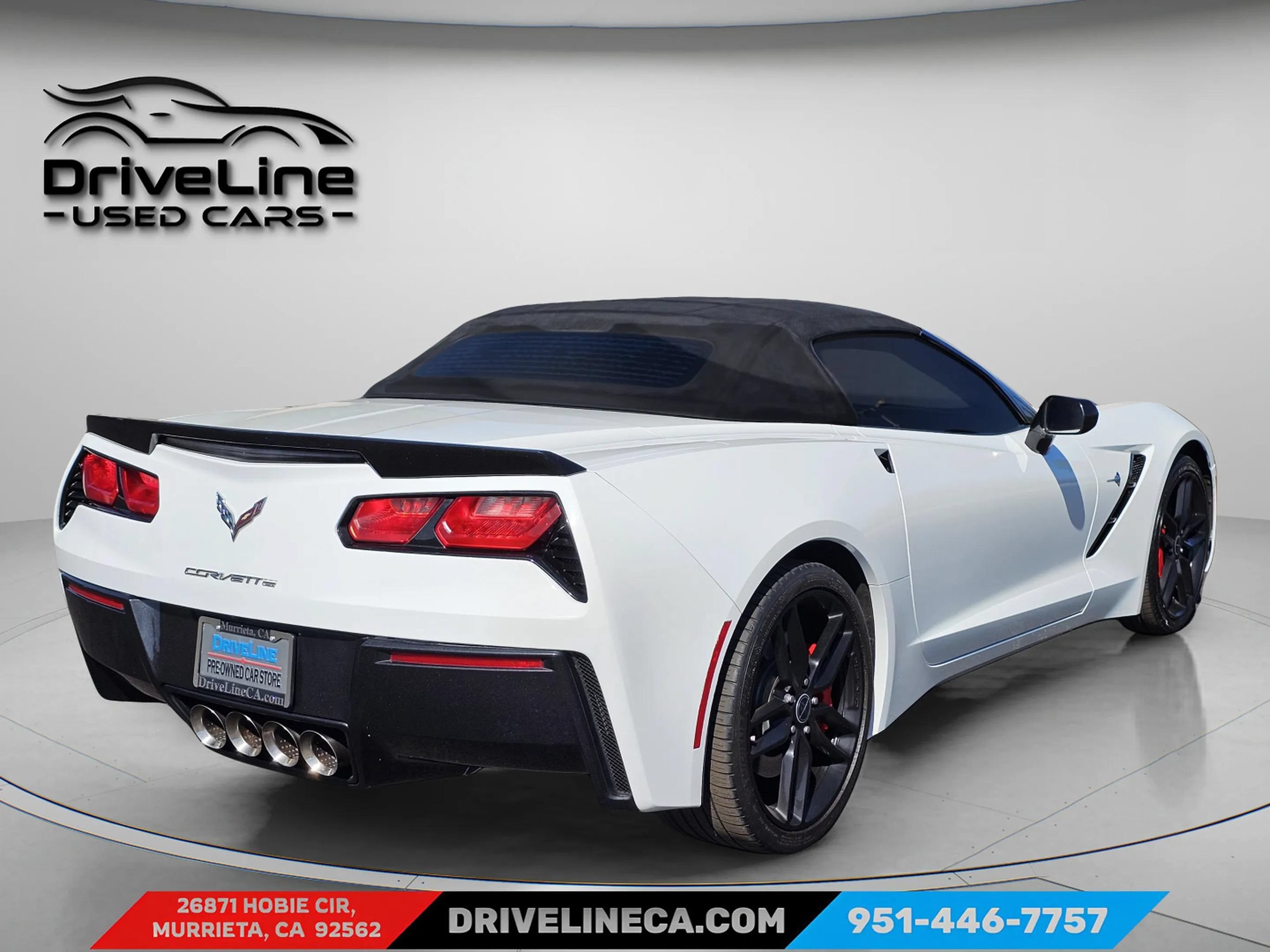 Used 2014 Chevrolet Corvette Stingray Convertible w/ 3LT Preferred Equipment Group RWD image 6