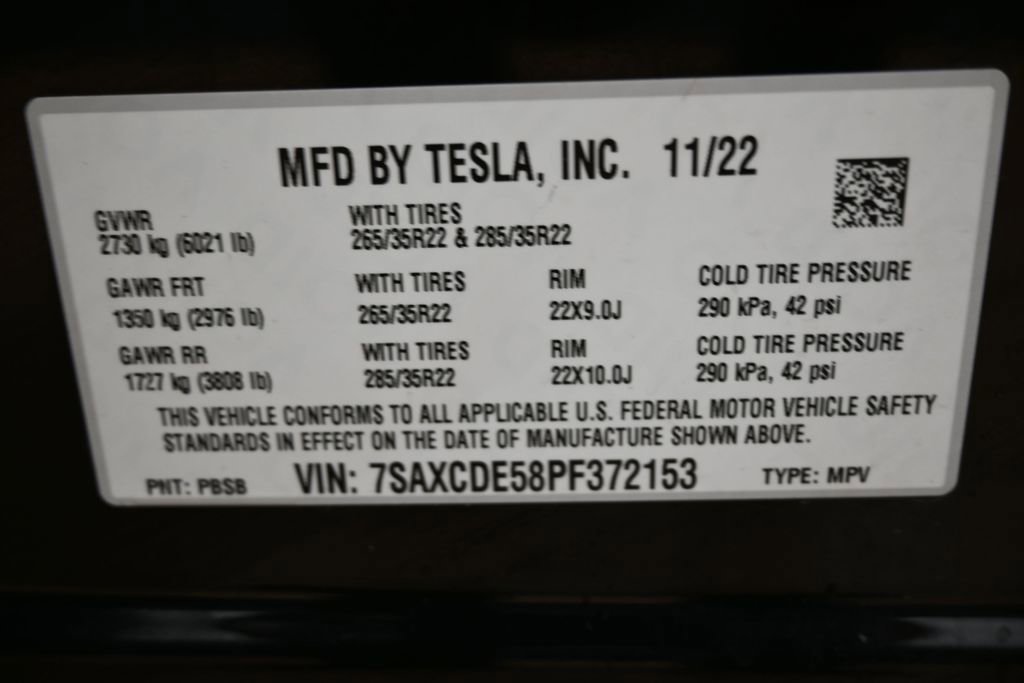 Used 2023 Tesla Model X AWD/4WD image 43