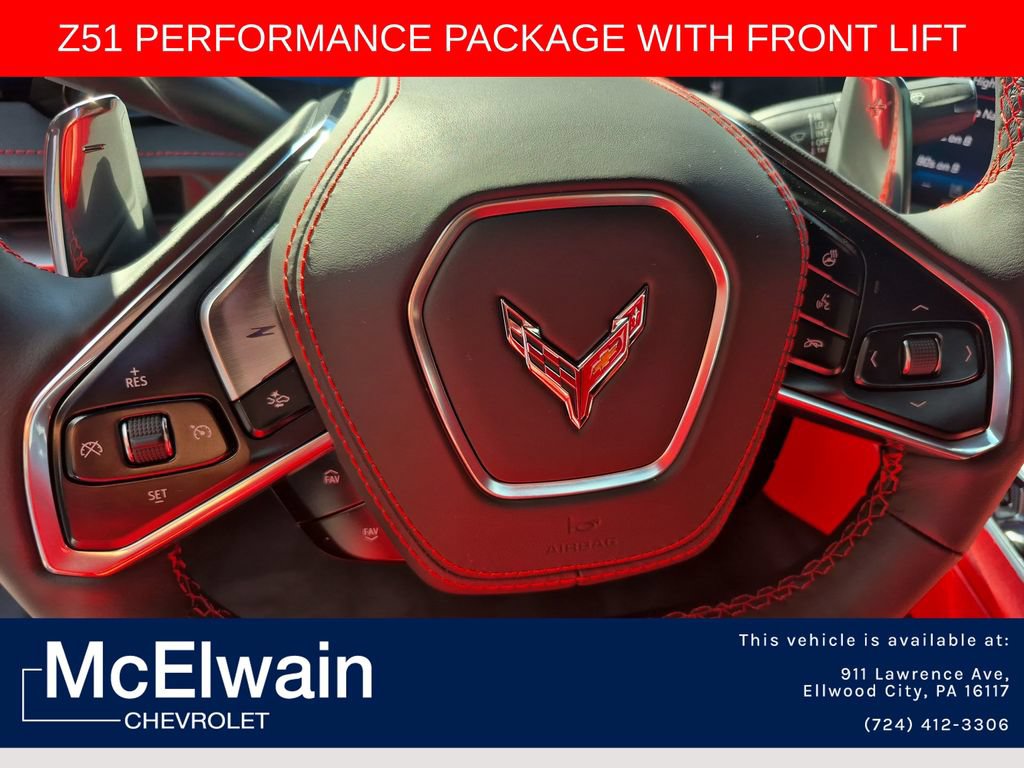 Used 2026 Chevrolet Corvette Stingray Preferred Cpe w/ Z51 Performance Package RWD image 28