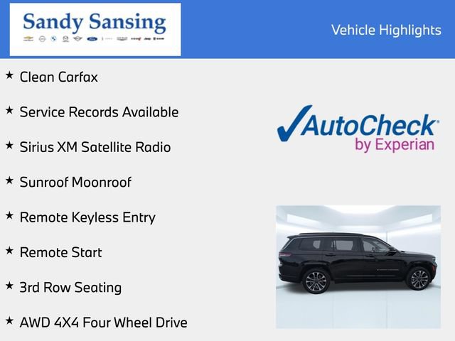 Used 2025 Jeep Grand Cherokee L Overland w/ Luxury Tech Group IV AWD/4WD image 7