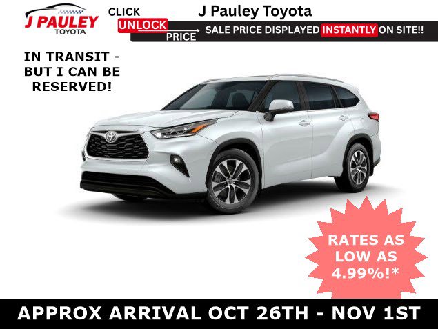 New 2026 Toyota Highlander XLE