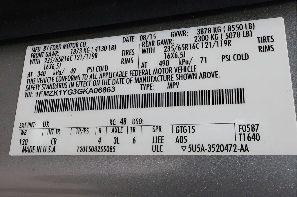 Used 2016 Ford Transit 150 XLT RWD image 28