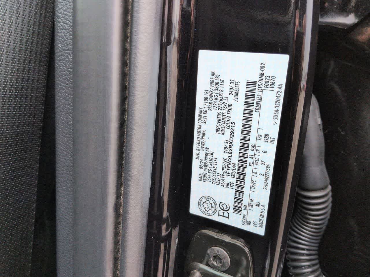 Used 2024 Ford F150 XLT image 34