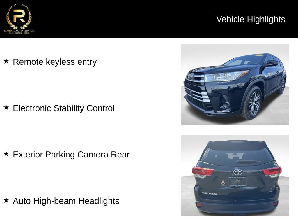 Used 2017 Toyota Highlander LE w/ Carpet Mat Package AWD/4WD image 9