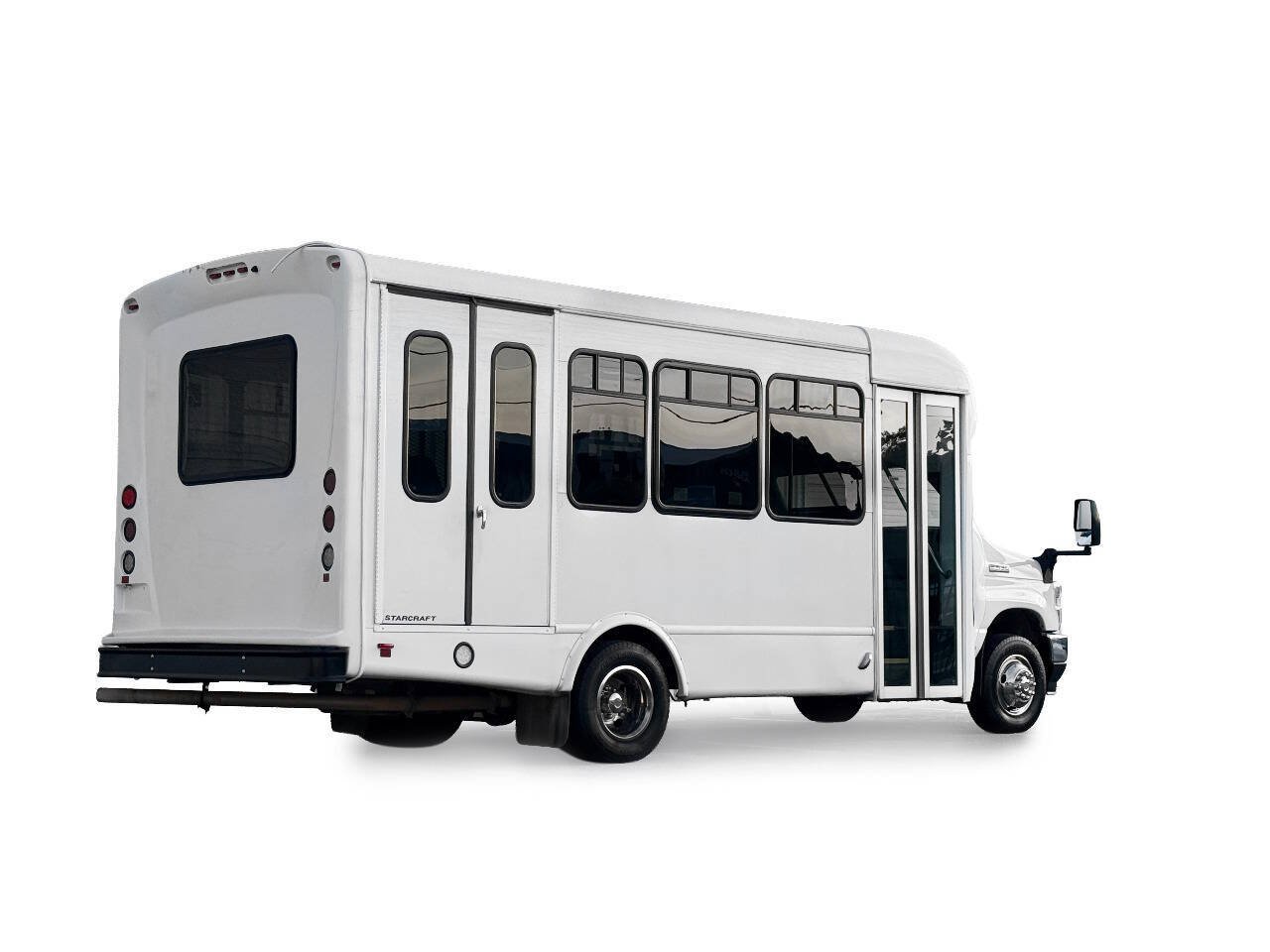 Used 2023 Ford E-450 and Econoline 450 Super Duty w/ Shuttle Bus Prep Package RWD image 3