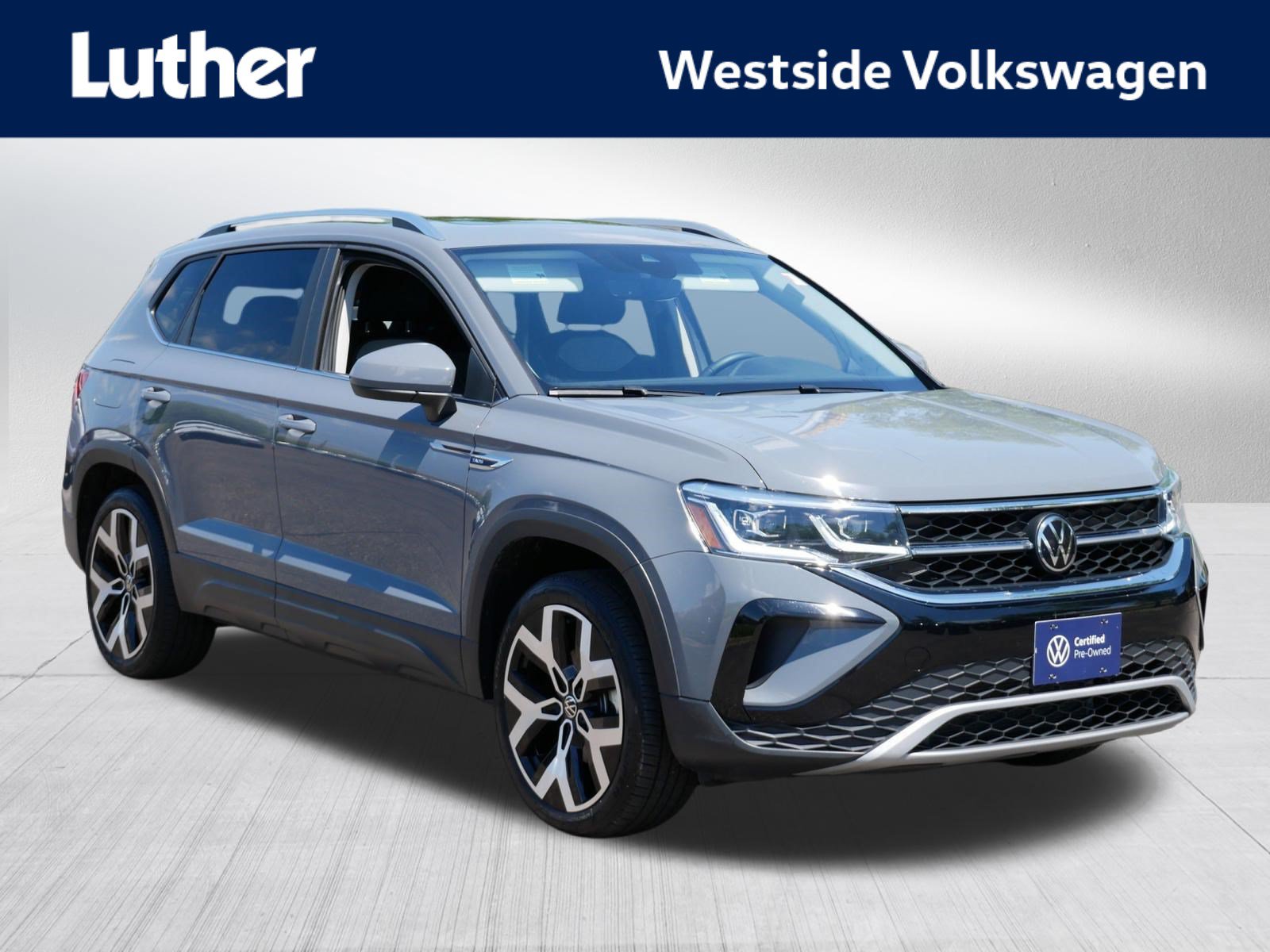 Certified 2023 Volkswagen Taos SEL AWD/4WD image 1