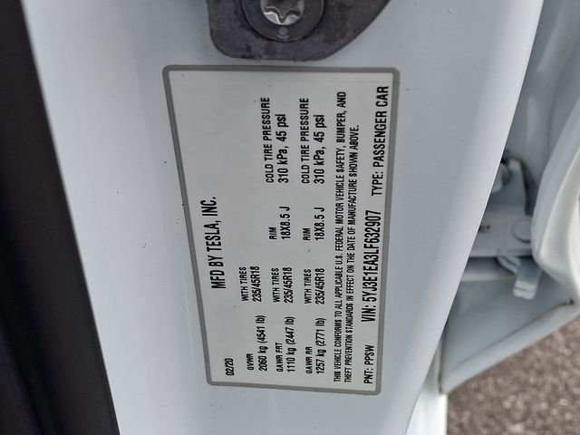 Used 2020 Tesla Model 3 Standard Range Plus image 30