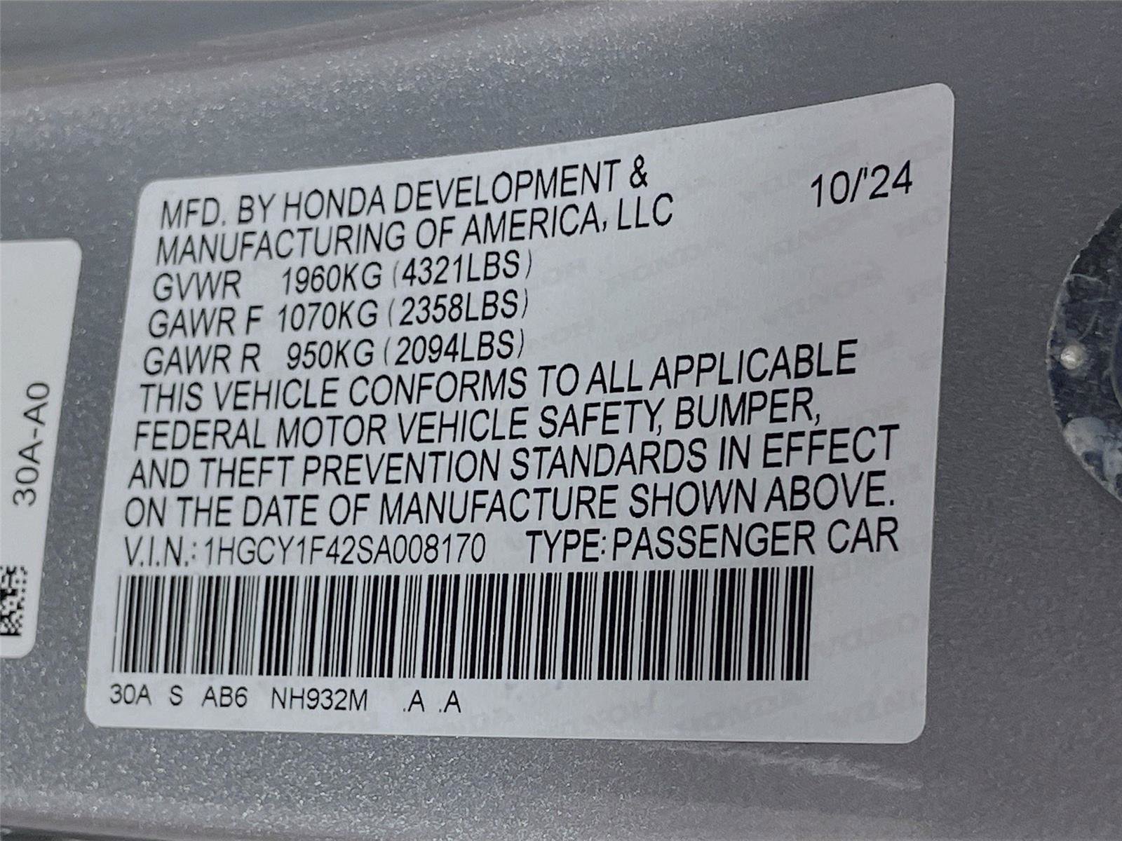 Used 2025 Honda Accord SE image 33