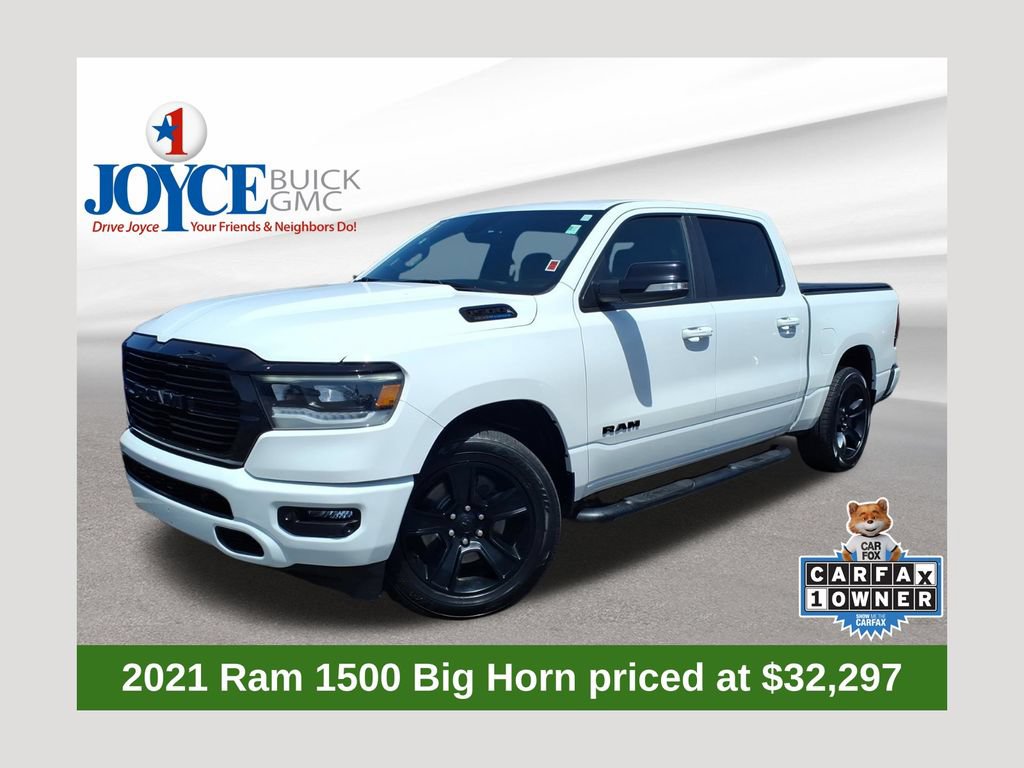 Used 2021 RAM 1500 Big Horn AWD/4WD 360° Tour