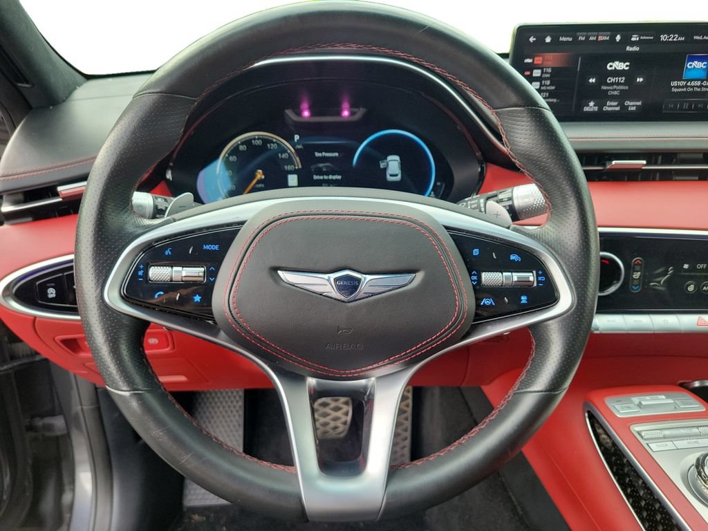 Used 2022 Genesis GV70 3.5T Sport w/ Sport Prestige Package AWD/4WD image 12
