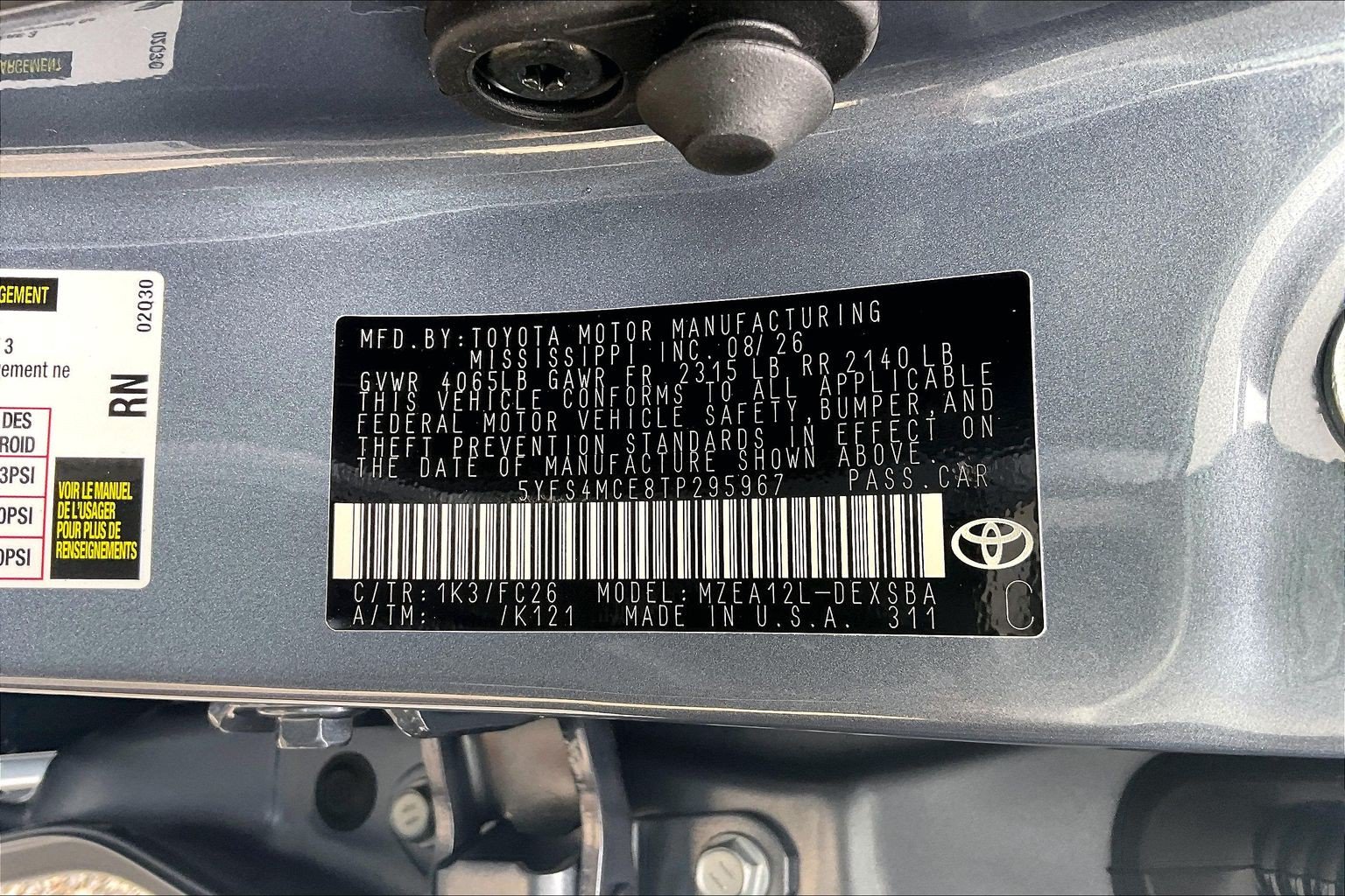 New 2026 Toyota Corolla SE FWD image 17