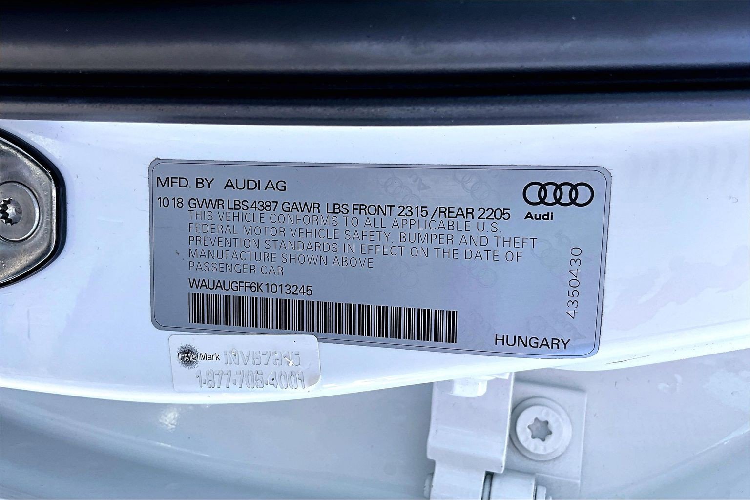 Used 2019 Audi A3 2.0T Premium w/ Convenience Package FWD image 33