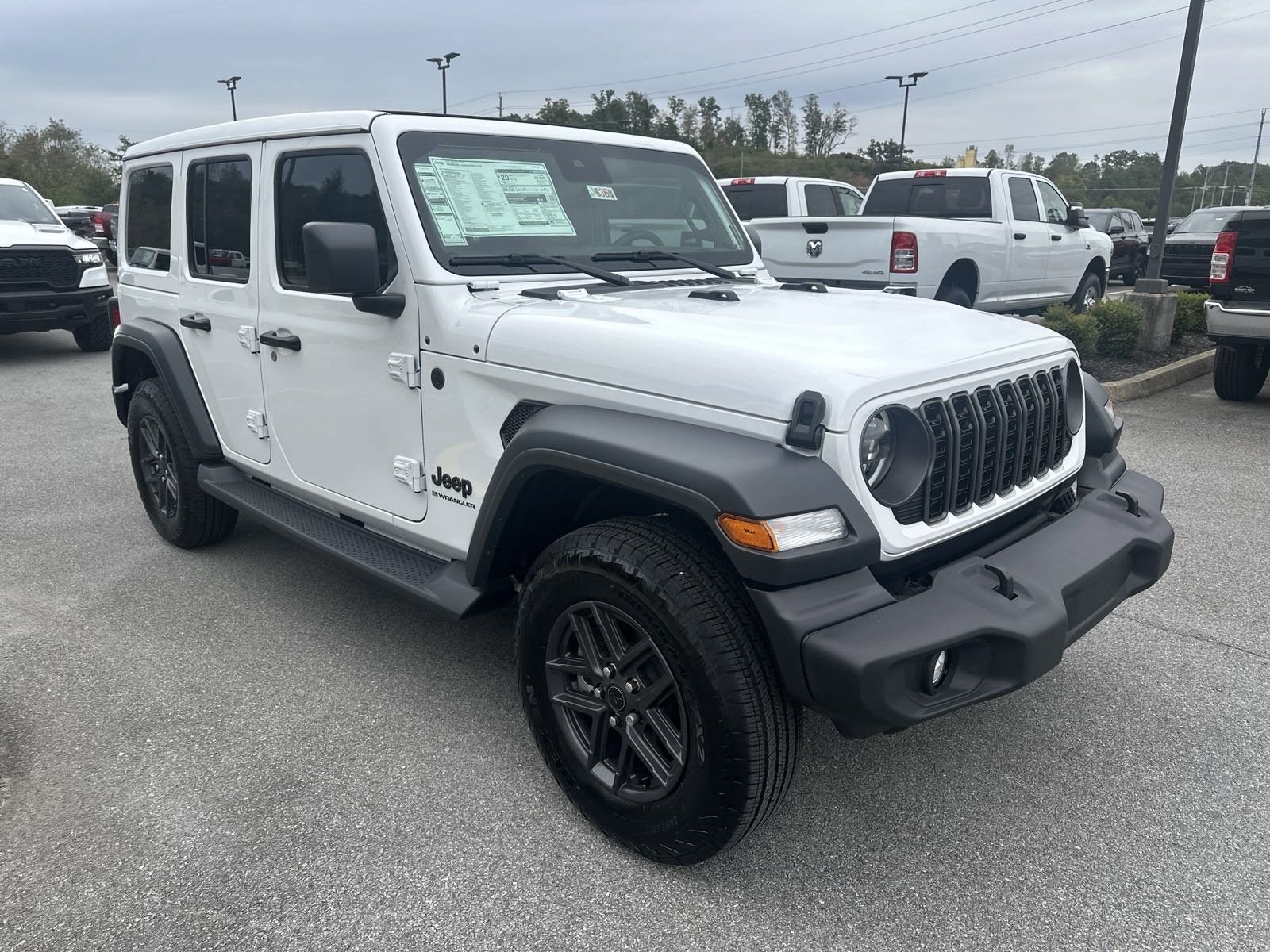 New 2024 Jeep Wrangler Unlimited Sport AWD/4WD image 4