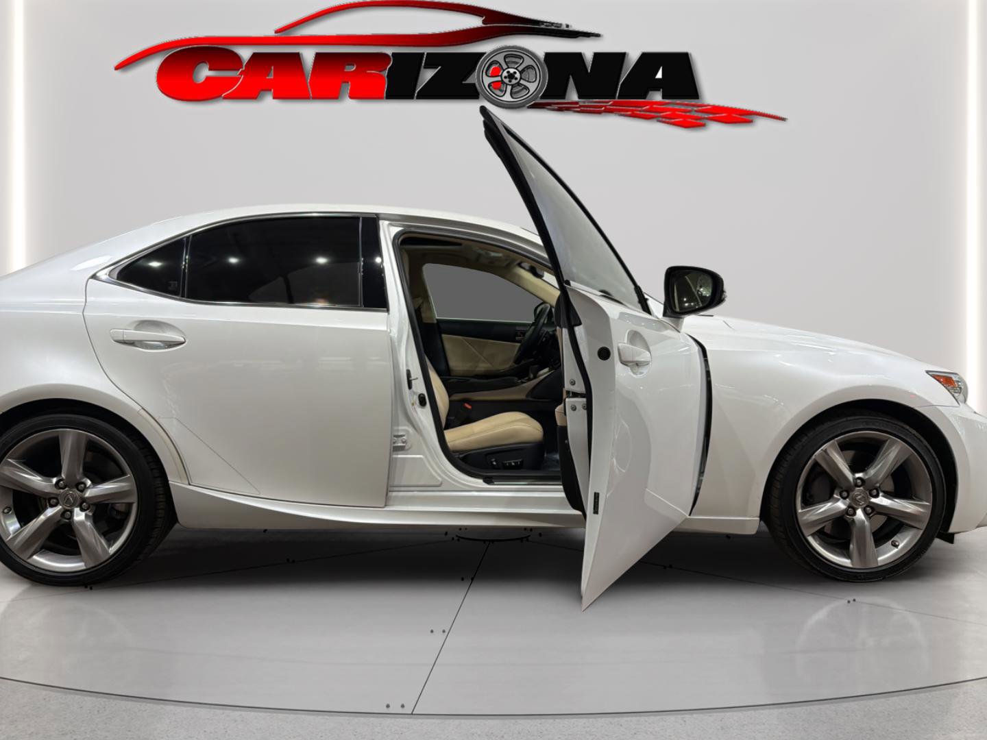 Used 2014 Lexus IS 350 w/ Luxury Package w/Brown Wood image 2