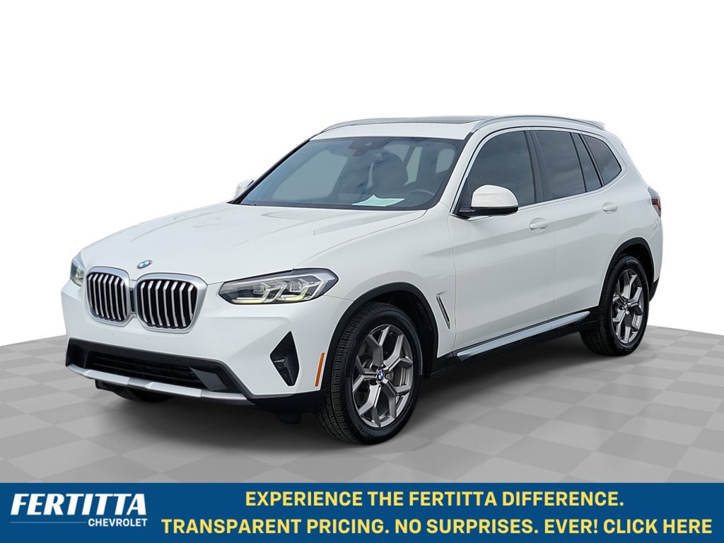 Used 2022 BMW X3 sDrive30i w/ Premium Package 2