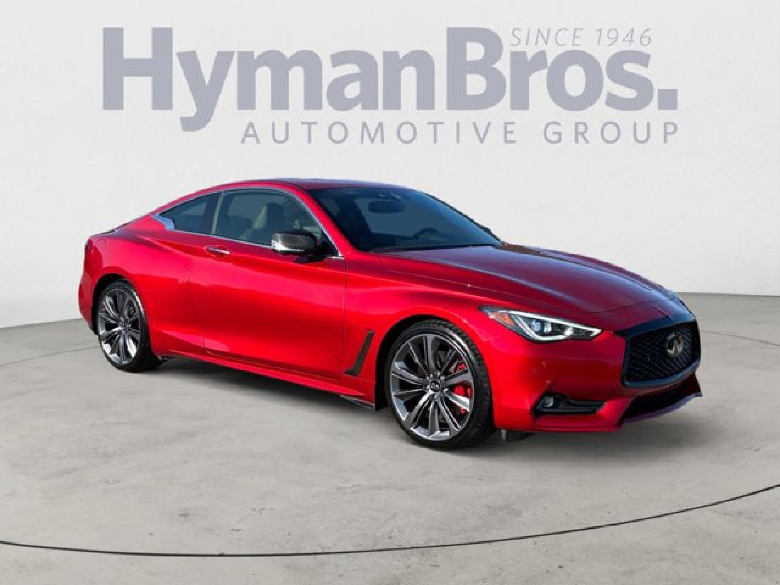 Certified 2022 INFINITI Q60 Red Sport 400 w/ Carbon Fiber Package image 1
