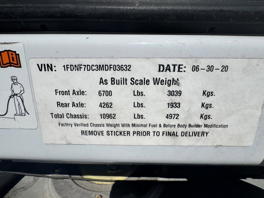 Used 2021 Ford F750 2WD Regular Cab Super Duty image 64