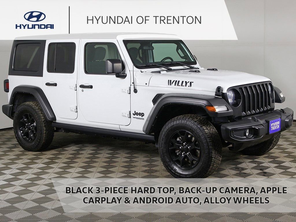 Used 2022 Jeep Wrangler Unlimited Sport image 1