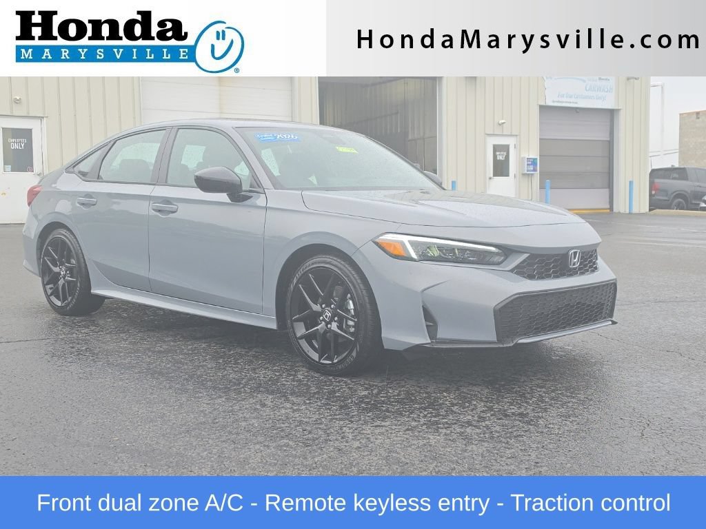 Certified 2026 Honda Civic FWD Hybrid Sedan image 1