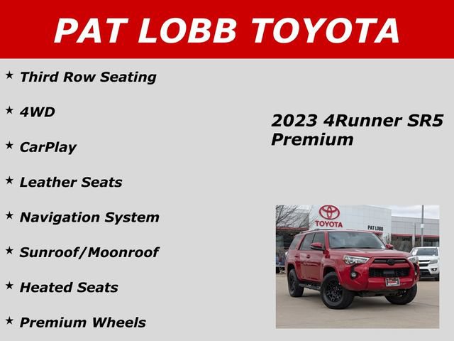 Used 2023 Toyota 4Runner SR5 Premium w/ Moonroof Package image 40