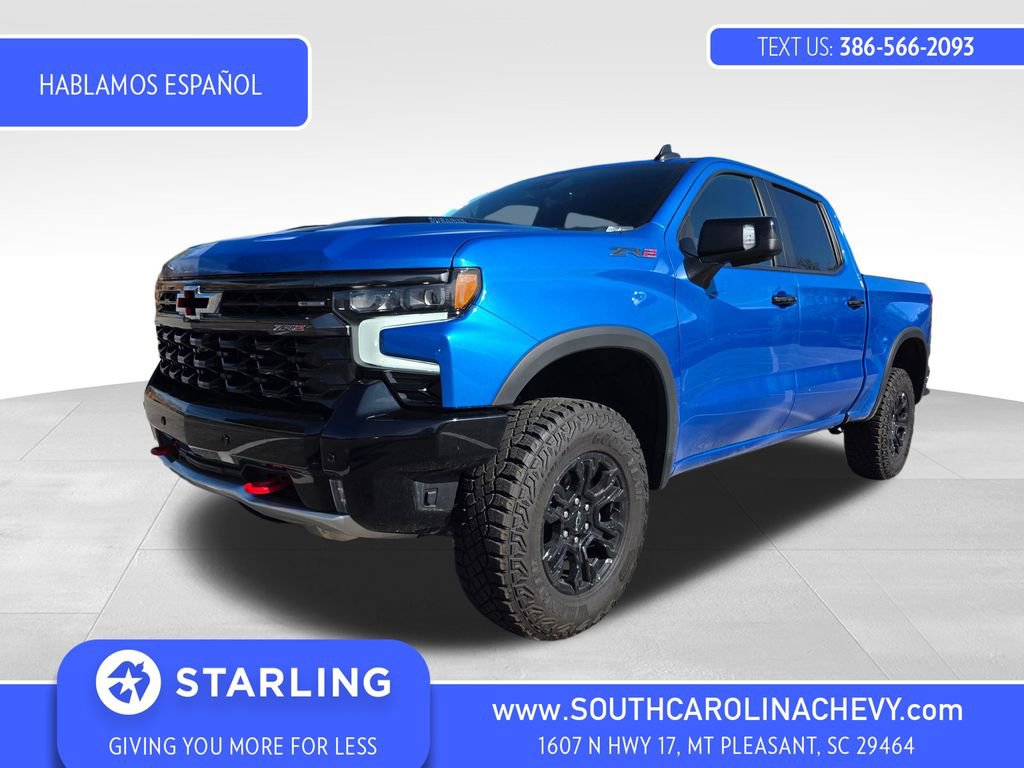 Certified 2025 Chevrolet Silverado 1500 ZR2 w/ Technology Package AWD/4WD 360° Tour