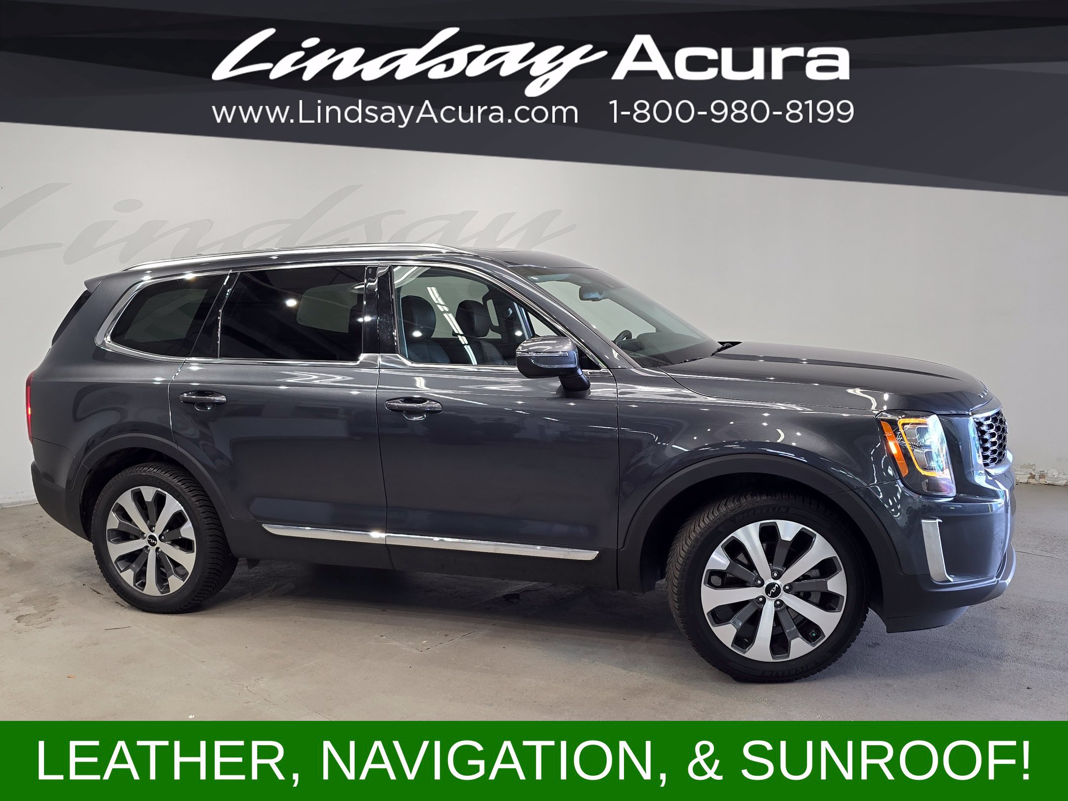 Used 2022 Kia Telluride EX w/ EX Premium Package AWD/4WD image 3