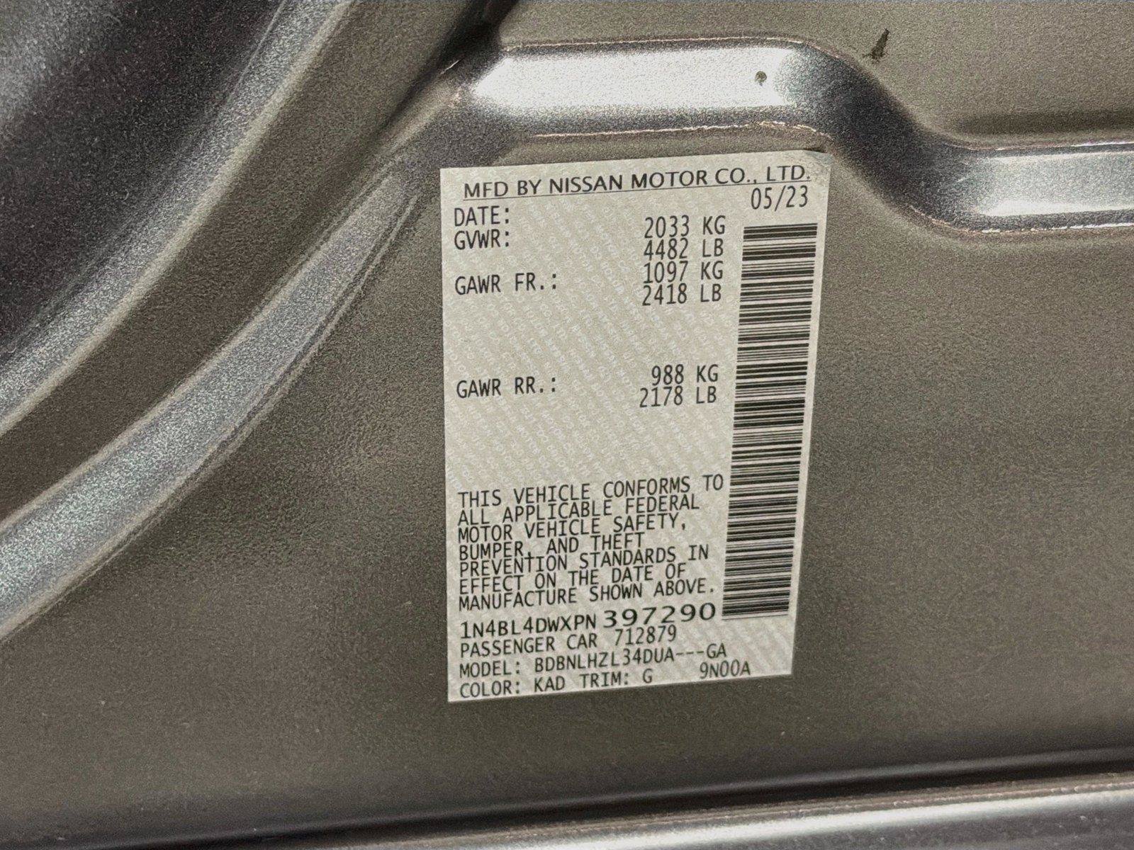 Used 2023 Nissan Altima 2.5 SV AWD/4WD image 38