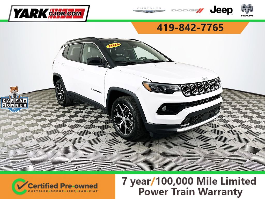 Certified 2024 Jeep Compass Limited