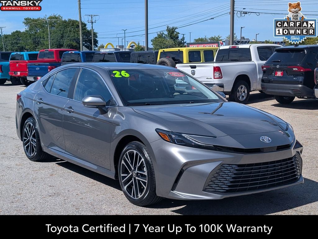 Certified 2026 Toyota Camry XLE