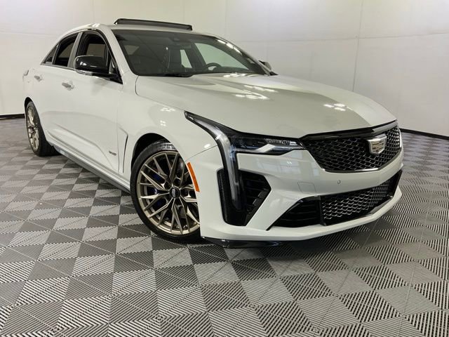 Used 2023 Cadillac CT4 V Blackwing w/ LPO, Bronce Accent Package RWD image 48