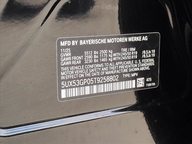 Used 2026 BMW X3 xDrive30i w/ Convenience Package AWD/4WD image 26