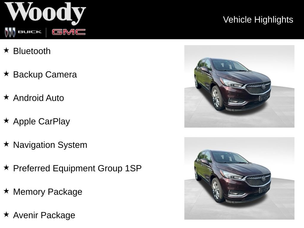 Used 2021 Buick Enclave Avenir w/ Avenir Technology Package AWD/4WD image 3