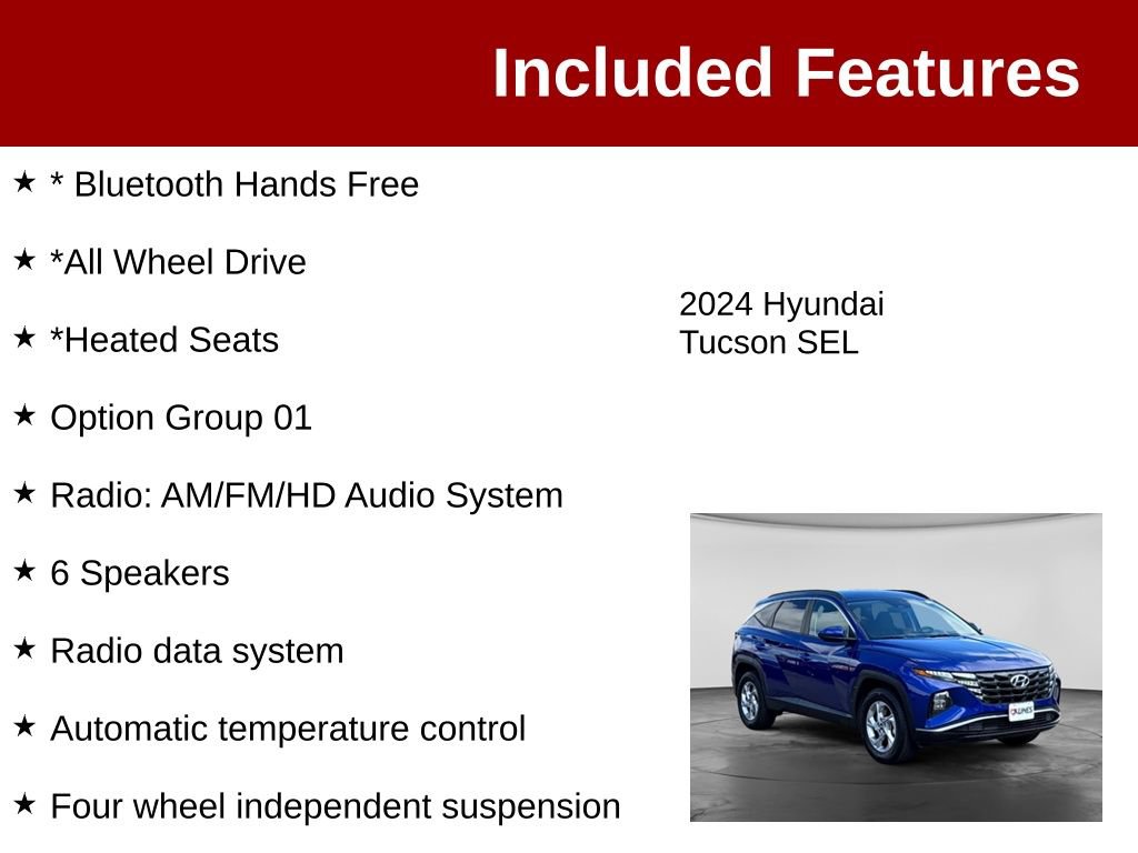 Used 2024 Hyundai Tucson SEL AWD/4WD image 3