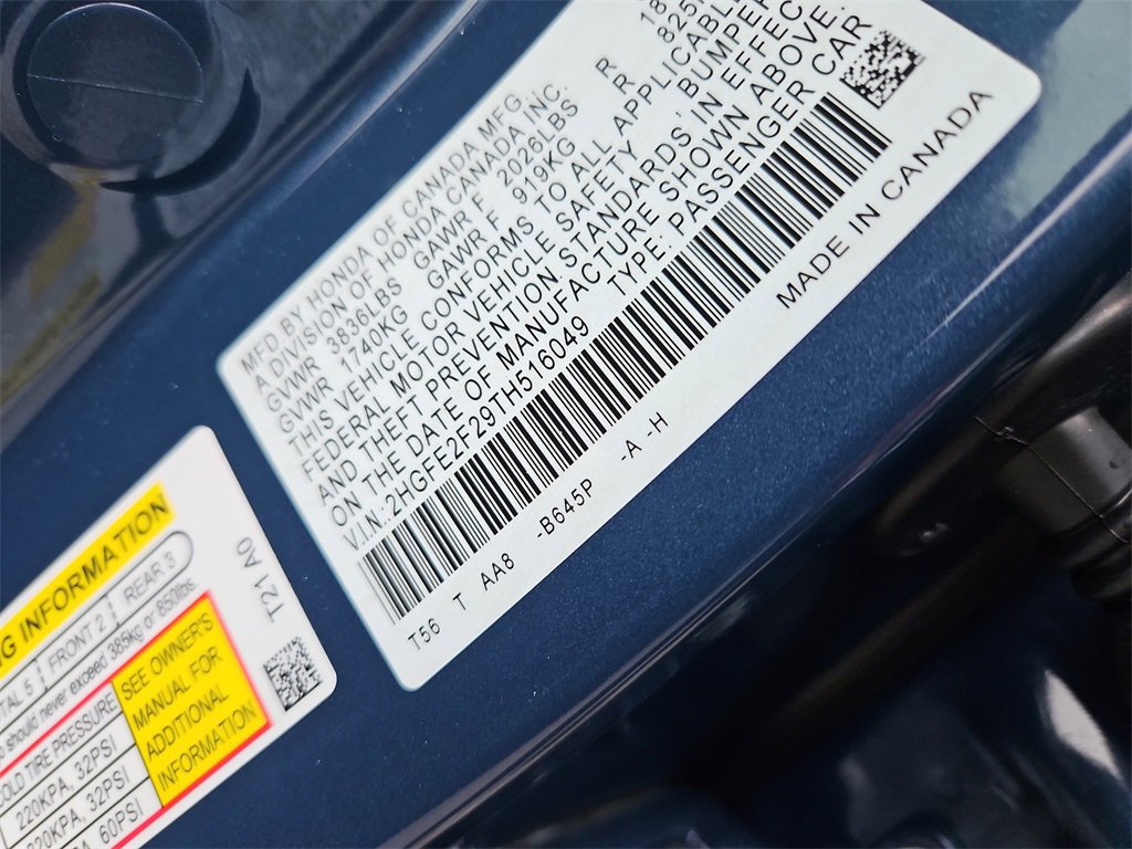 New 2026 Honda Civic LX image 6