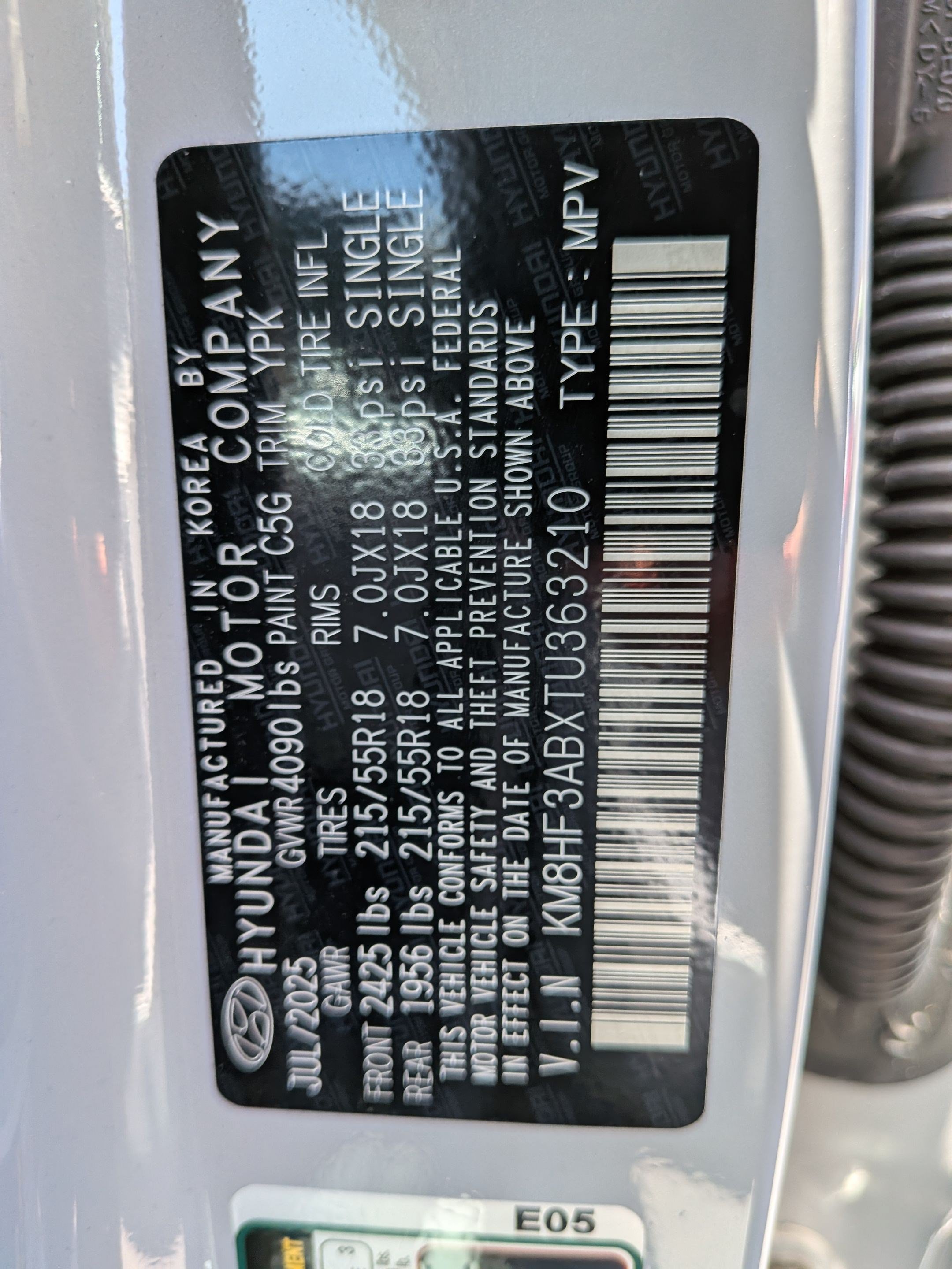 Certified 2026 Hyundai Kona SEL Sport FWD image 45