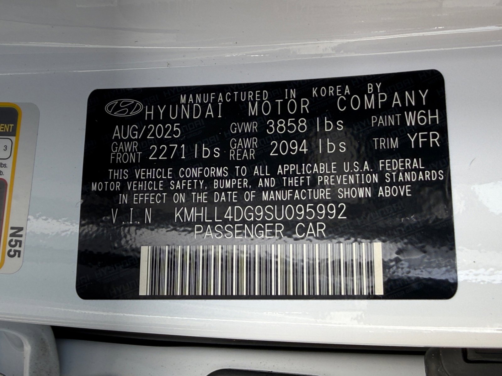 New 2025 Hyundai Elantra SE w/ Cargo Package FWD image 33
