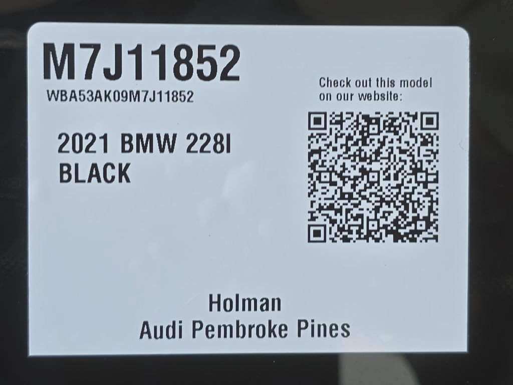 Used 2021 BMW 228i Gran Coupe w/ Lights Package FWD image 32