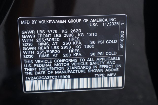 New 2026 Volkswagen Atlas Cross Sport SEL R-Line image 27