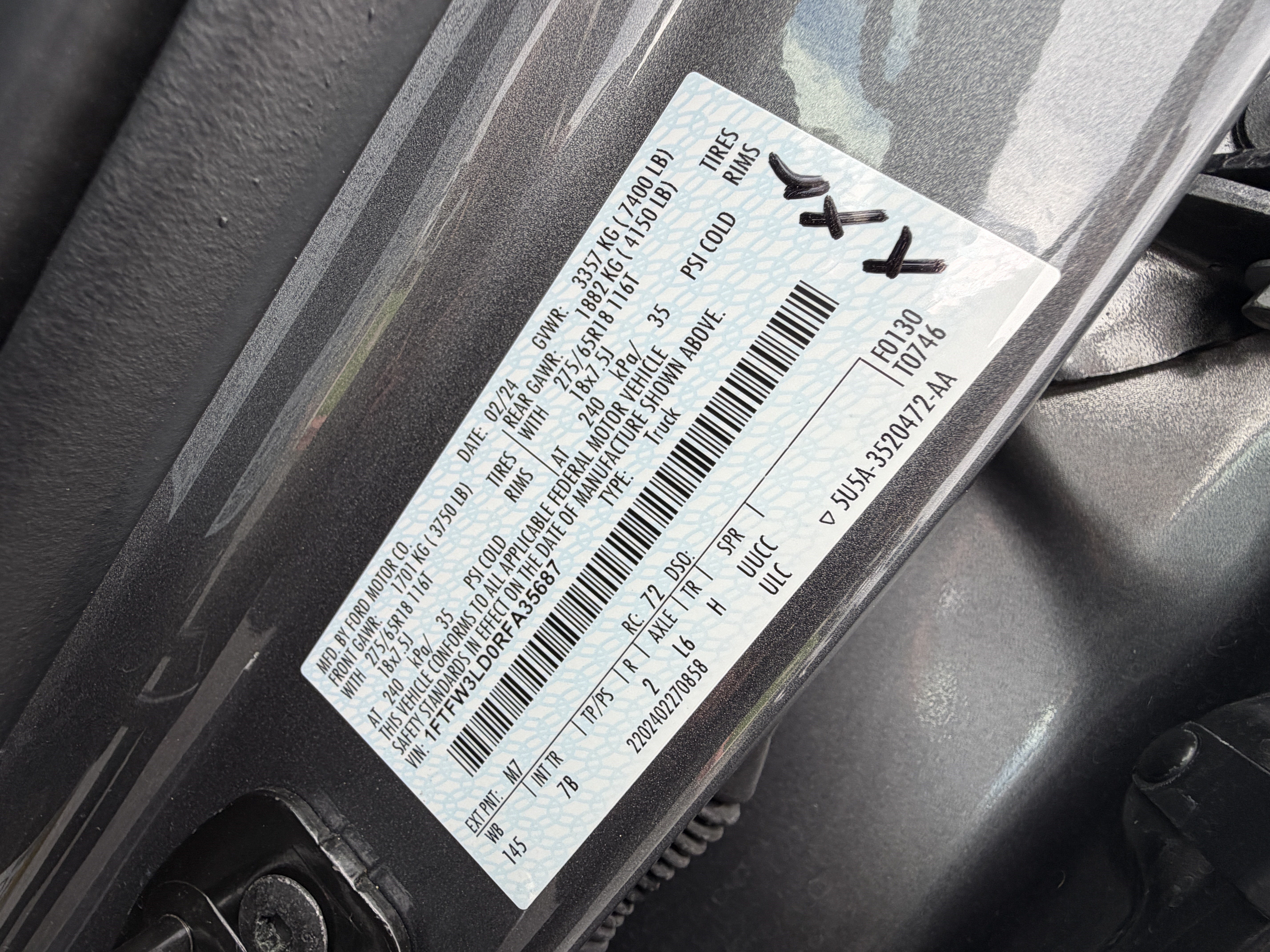 Used 2024 Ford F150 XLT w/ Mobile Office Package AWD/4WD image 27