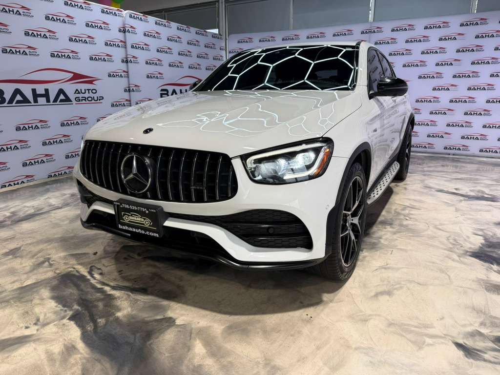 Used 2021 Mercedes-Benz GLC 43 AMG 4MATIC Coupe w/ Multimedia Package image 2