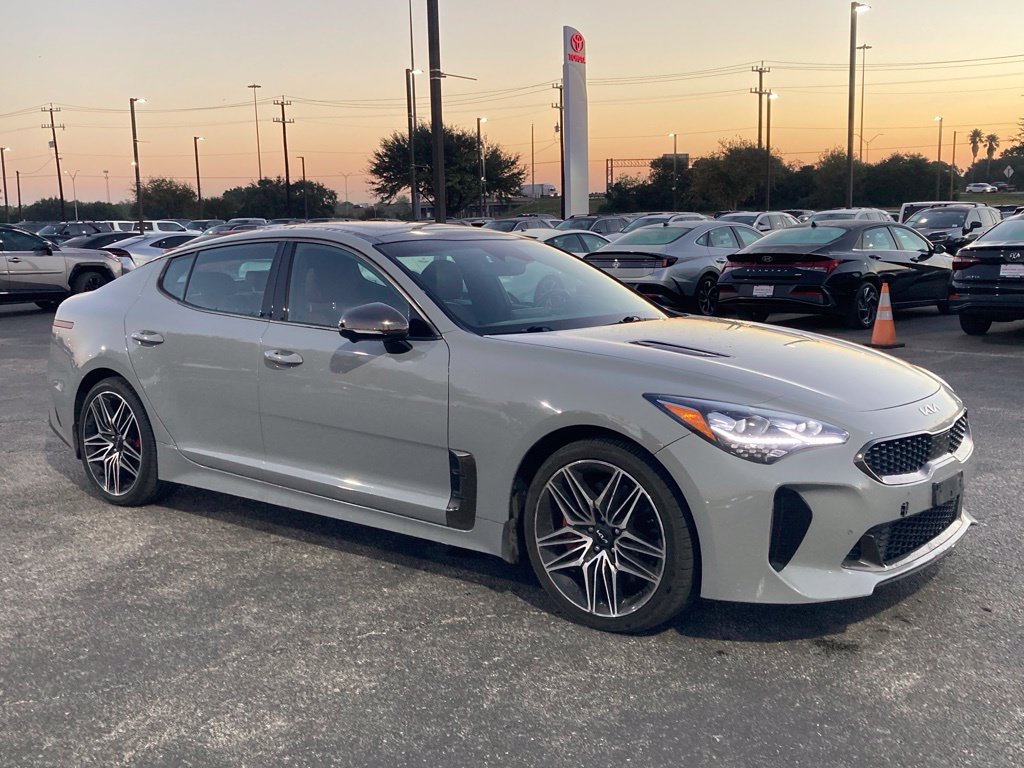 Used 2023 Kia Stinger GT2 w/ Red Interior Color Package RWD image 3