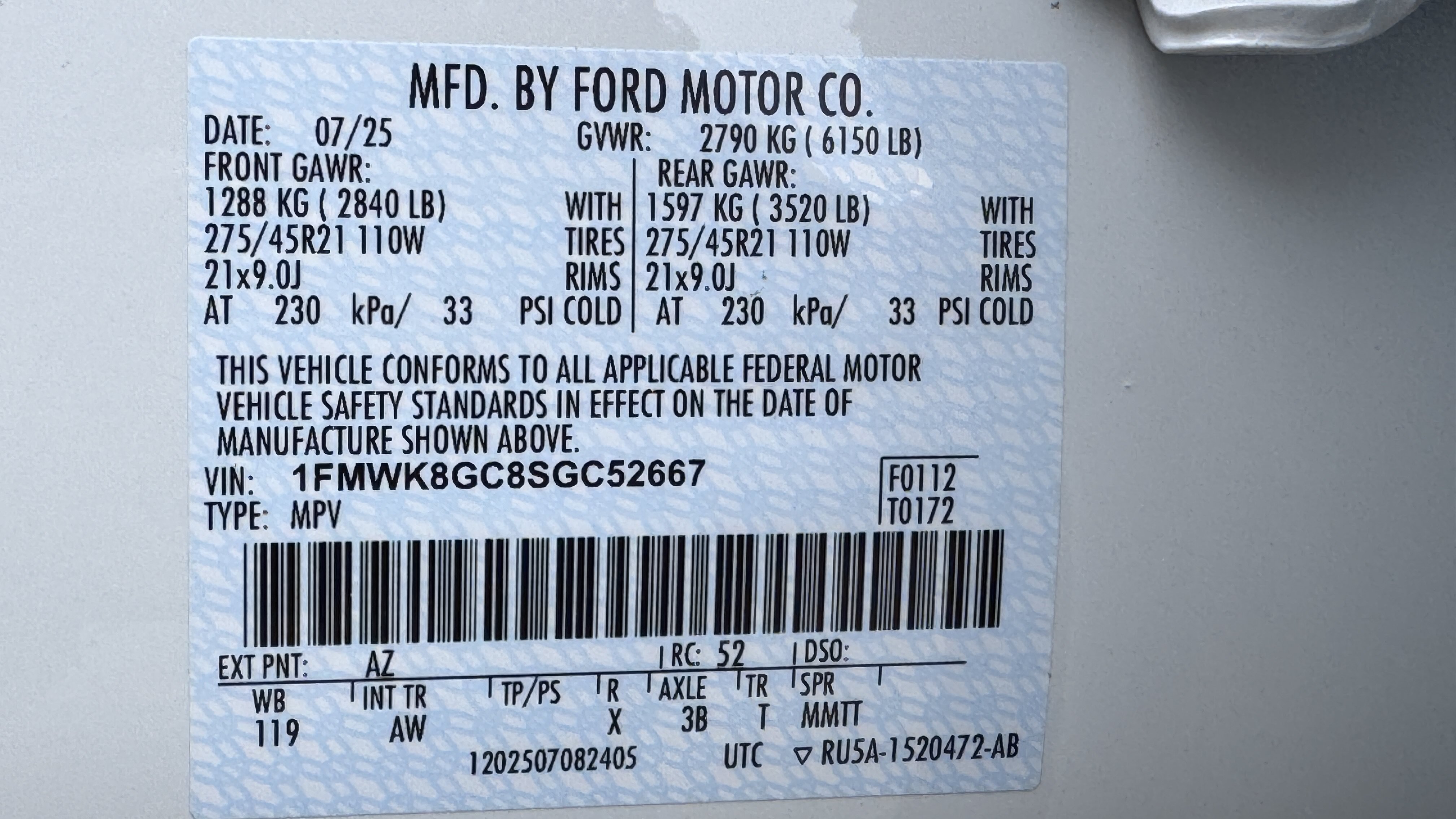 New 2025 Ford Explorer ST w/ Sun And Sound Package AWD/4WD image 15