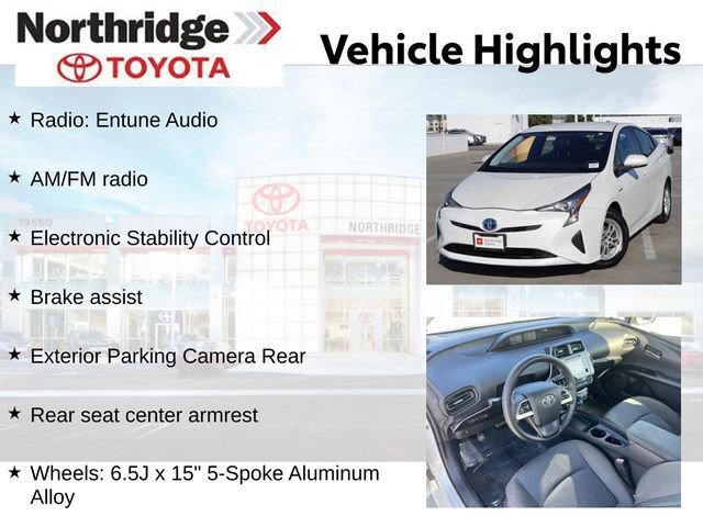 Used 2016 Toyota Prius Two image 2