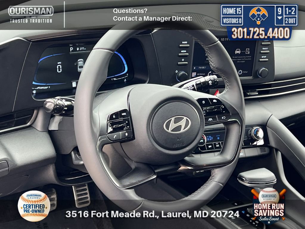 Certified 2025 Hyundai Elantra Sport image 9