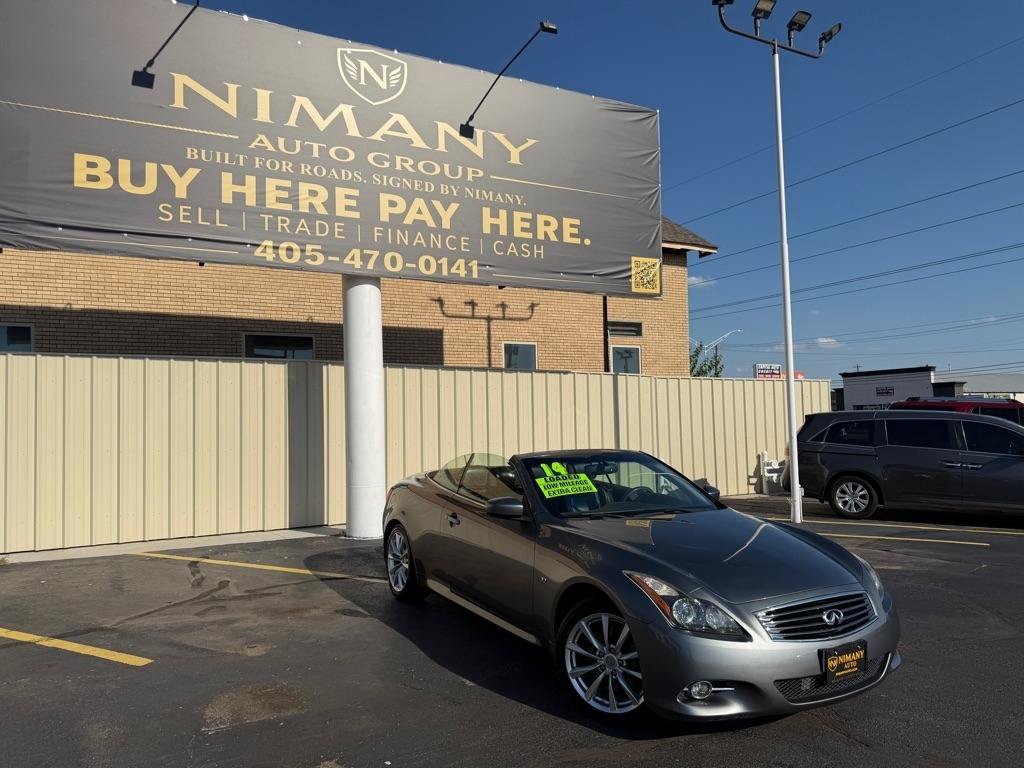 Used 2014 INFINITI Q60 Convertible w/ Premium Package RWD image 1