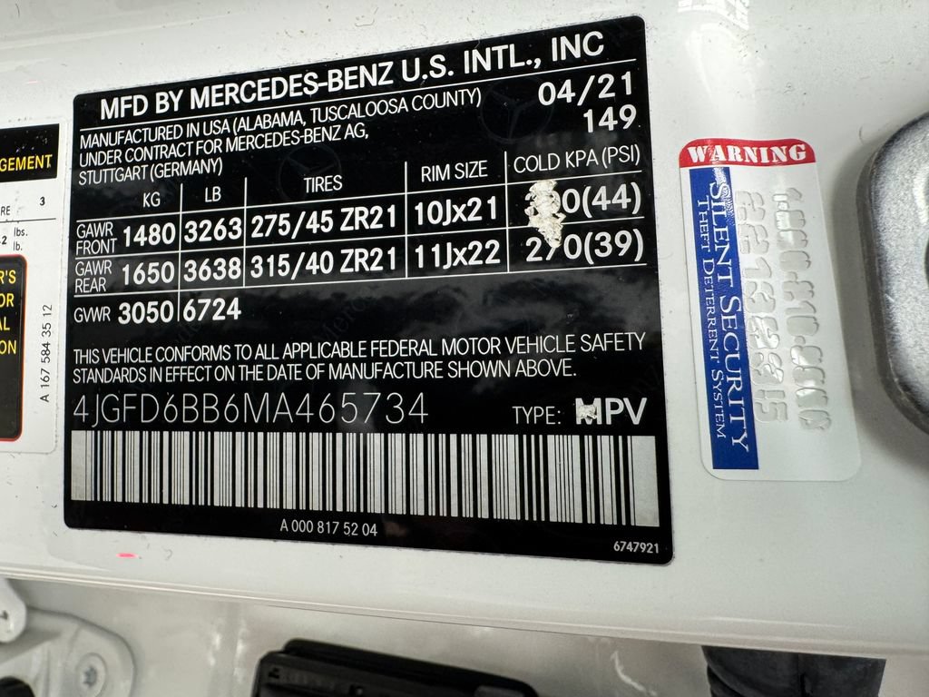 Certified 2021 Mercedes-Benz GLE 53 AMG 4MATIC Coupe image 28