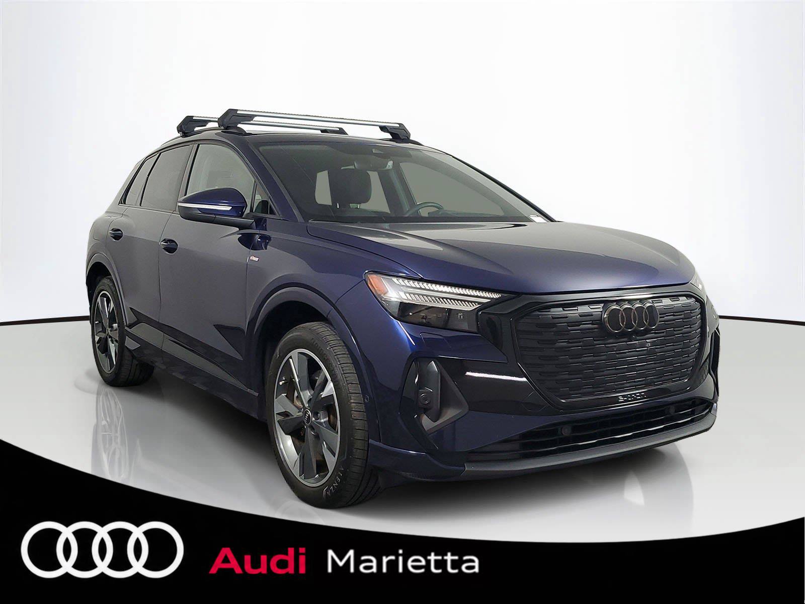 Certified 2023 Audi Q4 e-tron Prestige w/ Black Optic Package