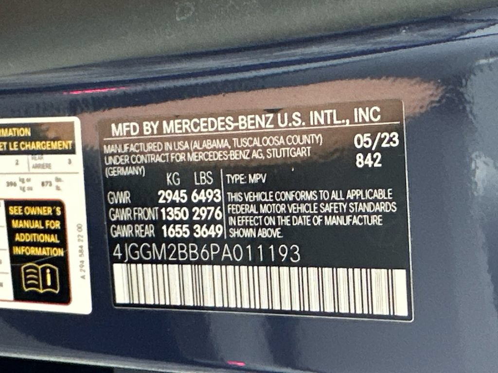 Certified 2023 Mercedes-Benz EQE 350+ SUV image 34
