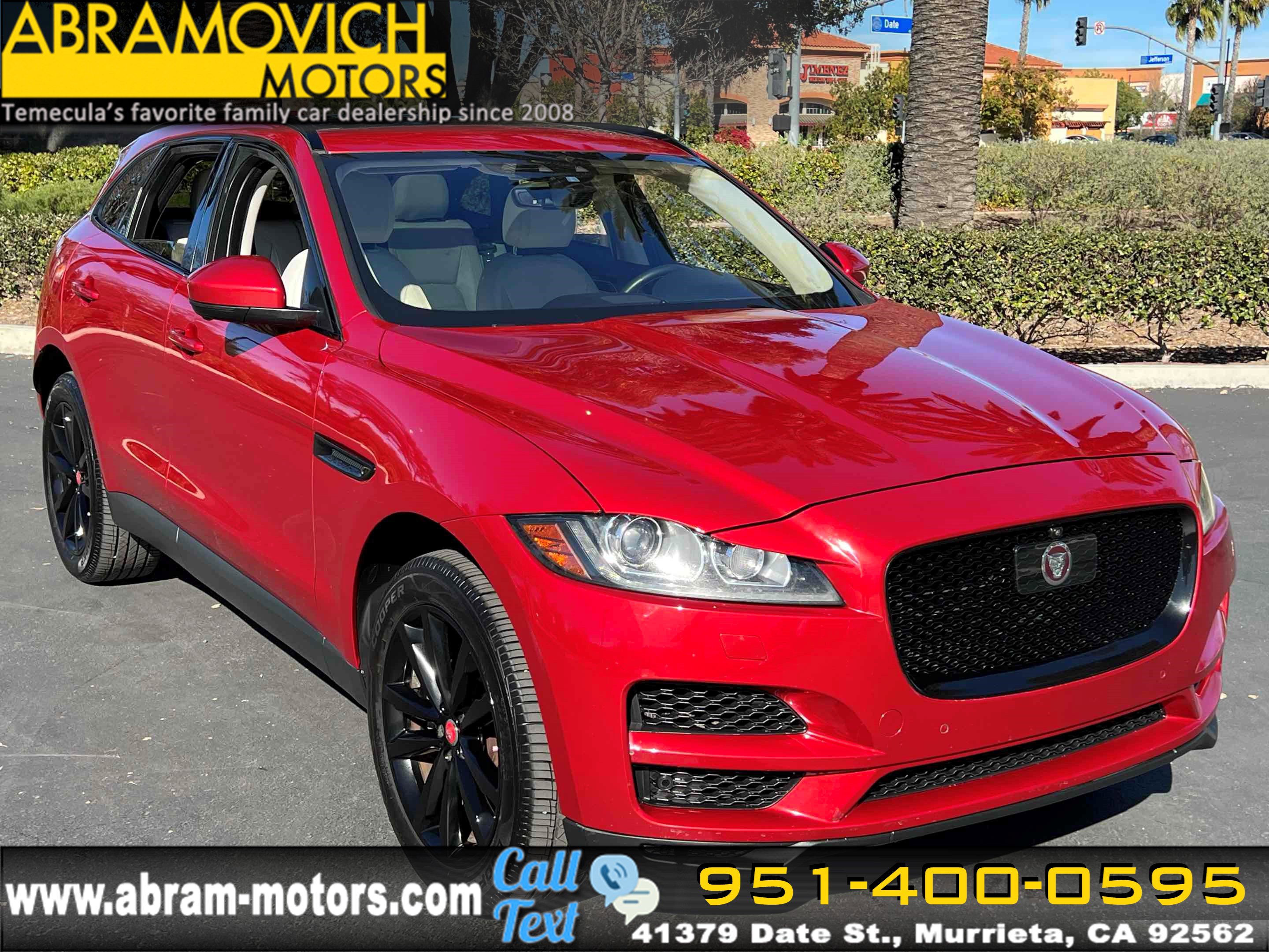 Used 2019 Jaguar F-PACE Prestige image 1