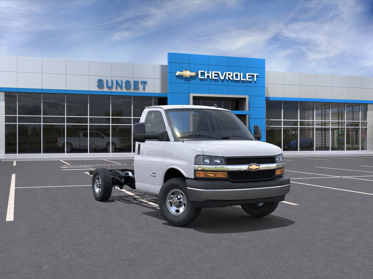 New 2025 Chevrolet Express 3500 w/ Power Convenience Package
